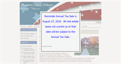 Desktop Screenshot of crawfordcountycollector.com